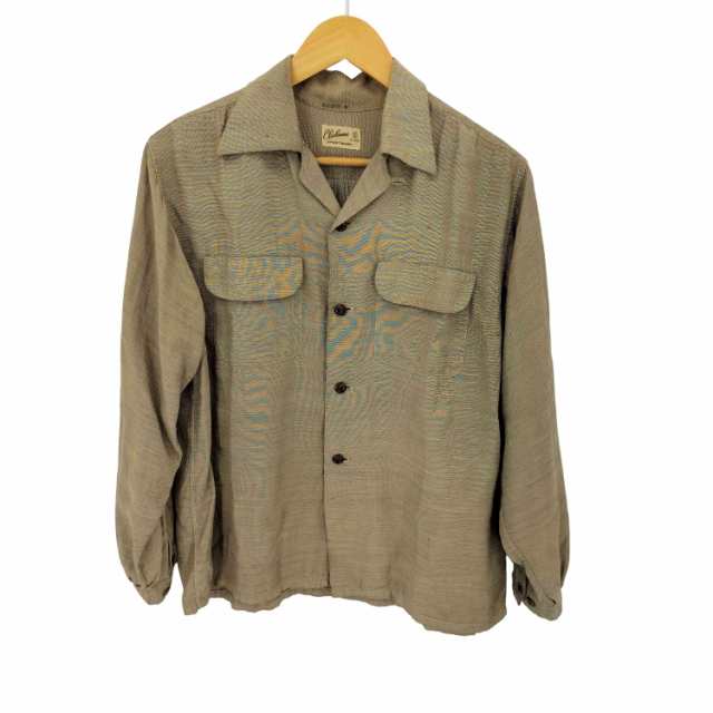 USED古着(ユーズドフルギ) 40S~50S レーヨンオープンカラーシャツ メンズ import：M 【中古】【ブランド古着バズストア】の通販は 16,932円