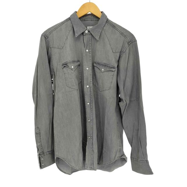 ORIAN(オリアン) 別注 デニム ウエスタンシャツ  メンズ  41/16【中古】【ブランド古着バズストア】