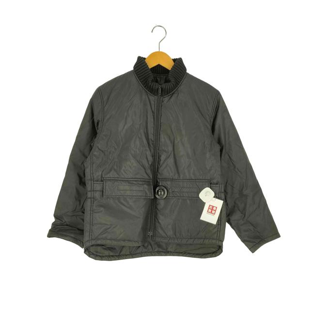 Left Hand by Massimo Osti(レフトハンドバイマッシモオスティ) Left Hand by Massimo Osti 90S イタリア製 襟ニット フラップポケット ナイロン ブルゾンジャケッ【中古】【ブランド古着バズストア】