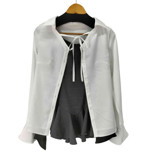 Darich(ダーリッチ) レイヤードランダムヘムチェックミニワンピース レディース FREE 【中古】【ブランド古着バズストア】