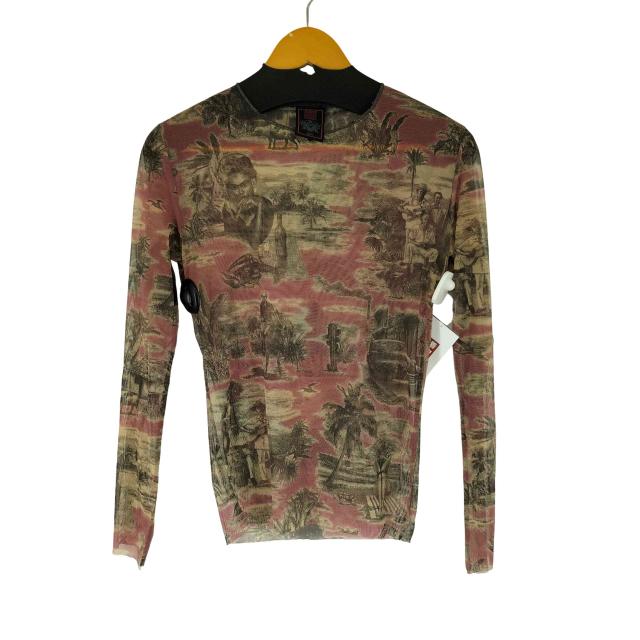 Jean Paul GAULTIER CLASSIQUE(ジャンポールゴルチエクラシック) 総柄 パワーネットカットソー メンズ JPN：48 【中古】【ブランド古着バズストア】 25,336円