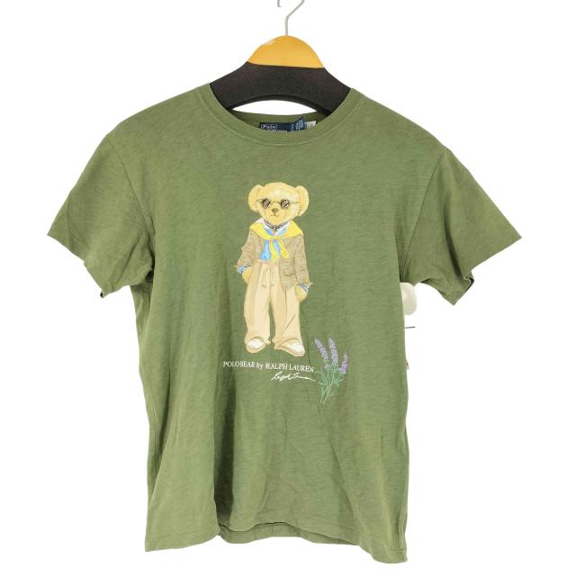 Polo by RALPH LAUREN(ポロバイラルフローレン) POLOベア コットン ジャージー Tシャツ レディース JPN：S 【中古】【ブランド古着バズストア】