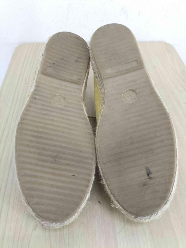 USED古着(ユーズドフルギ) {{Q retailor}} モカシンアッパー エスパドリーユ domestic メンズ 39【中古】【ブランド古着バズストア】_3