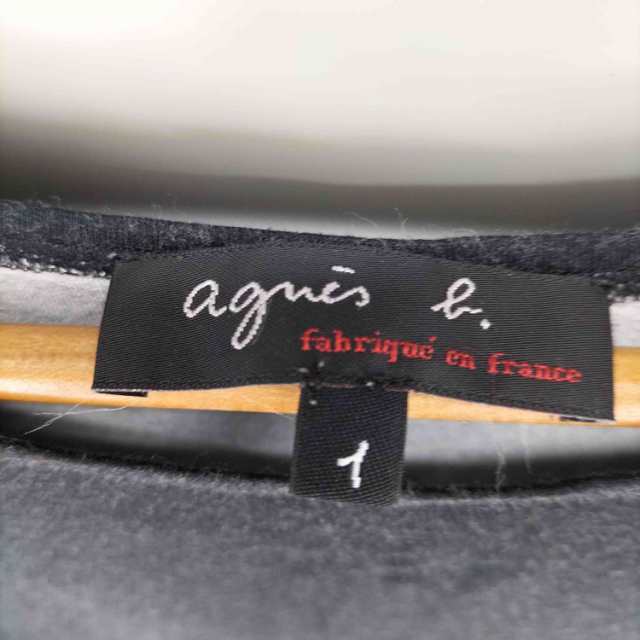 agnes b.(アニエスベー) 転写プリントチュニック ワンピース