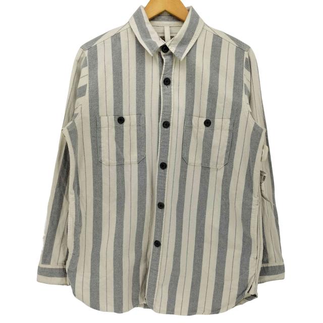 NIGEL CABOURN(ナイジェルケーボン) LYBRO ARCTIC SHIRT COTTON STRIP  
