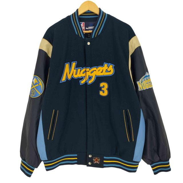 NBA(エヌビーエー) NBA チームロゴ ナンバリング 3 ワッペン スタジャン メンズ  2XL【中古】【ブランド古着バズストア】