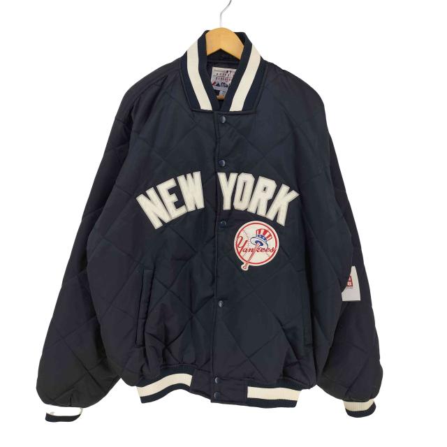 MAJESTIC(マジェスティック) MLBチームロゴ 刺繍 キルティング