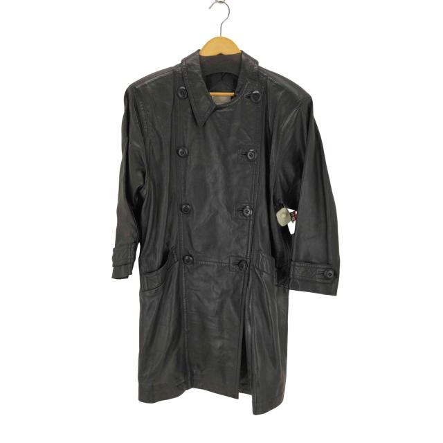USED古着(ユーズドフルギ) {{Zorronuez}}ダブルブレストラムレザーハーフコート レディース FREE 【中古】【ブランド古着バズストア】
