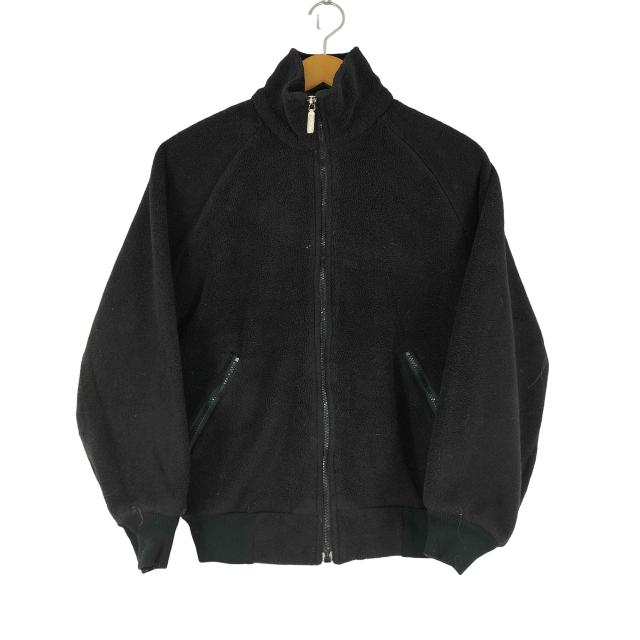 古着 80s エルエルビーン ダウンベスト ジャケット ブラック 黒 ① L.L.Bean(エルエルビーン) 70-80S polarplusフリースジャケット メンズ