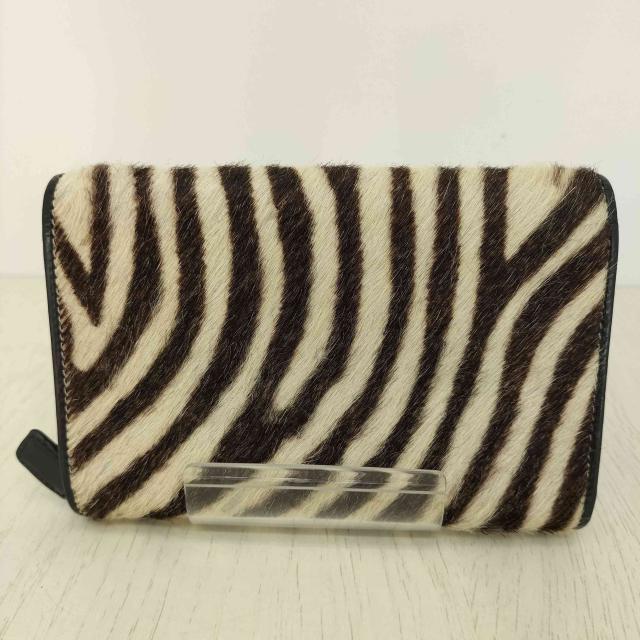 HYSTERICS(ヒステリックス) ゼブラ ハラコ 二つ折り財布 レディース 表記無 【中古】【ブランド古着バズストア】 HYSTERICS(ヒステリックス) ゼブラ ハラコ 二つ折り財布 レディース