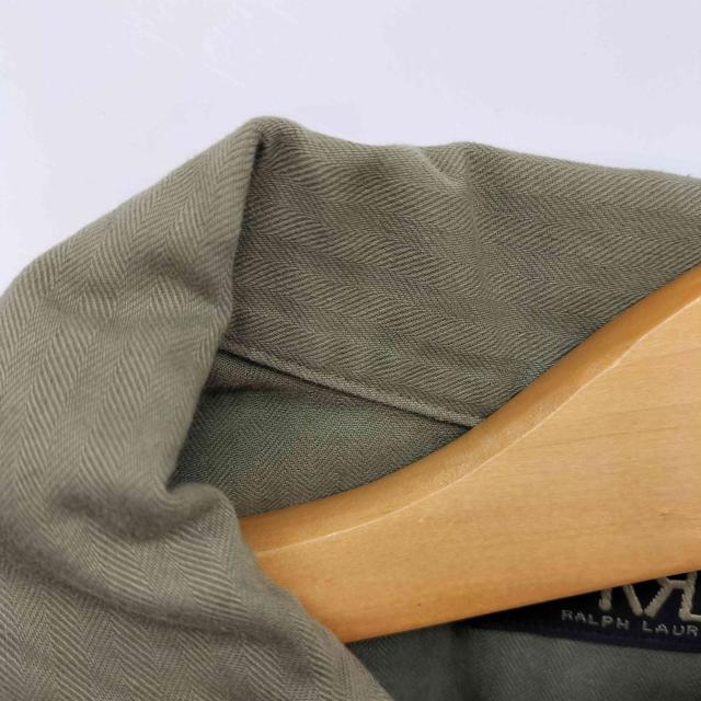 RRL RALPH LAUREN(ダブルアールエルラルフローレン) BARROW MILITARY HBT SHIRT ヘリンボーンミリタリーシャツ メンズ import：XS 【中古】【ブランド古着バズストア】_2