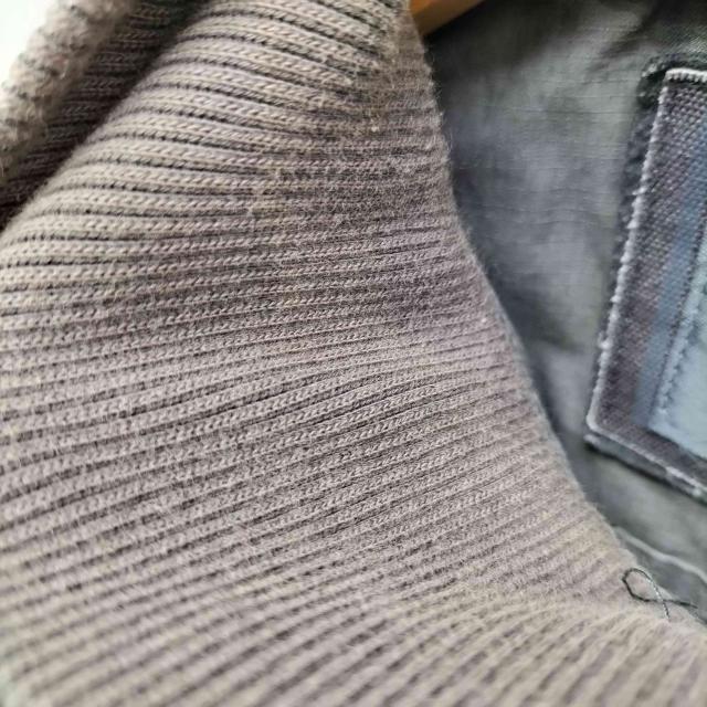 G-STAR RAW(ジースターロー) サイドジップ スタンドネック リブ 切り替え リップストップ ミリタリー ジャケット Y2K メンズ import：L 【中古】【ブランド古着バズストア】_2