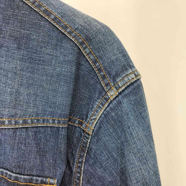 Sacai(サカイ) デニム 変形 バックオープン ロングシャツ ワンピース レディース 2【中古】【ブランド古着バズストア】_3