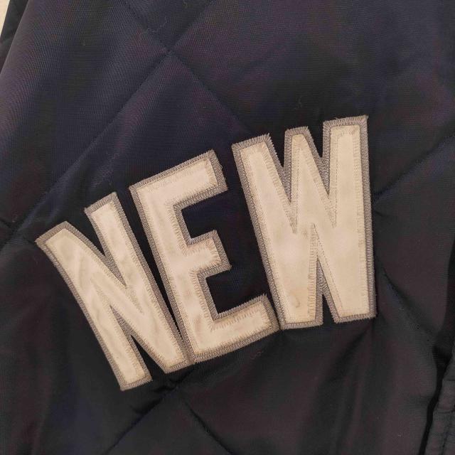 MAJESTIC(マジェスティック) MLBチームロゴ 刺繍  キルティング スタジャン メンズ  XXL【中古】【ブランド古着バズストア】 MAJESTIC(マジェスティック) MLBチームロゴ 刺繍 キルティング