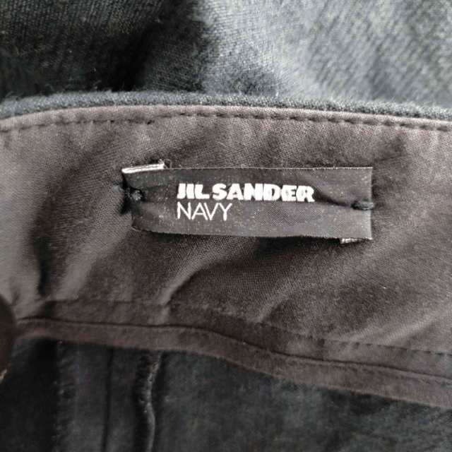 JIL SANDER NAVY(ジルサンダーネイビー) 2タック ワイドレッグパンツ