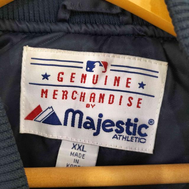 MAJESTIC(マジェスティック) MLBチームロゴ 刺繍 キルティング