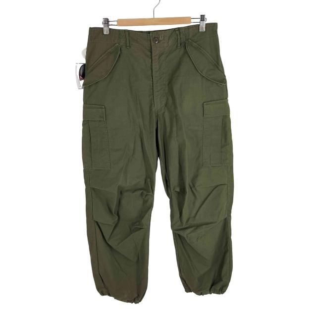 U.S. ARMY(ユーエスアーミー) 76年度会計 M-65 後期 Field pants フィールドパンツ カーゴ 裾コード メンズ JPN：M 【中古】【ブランド古着バズストア】の通販は 11,145円