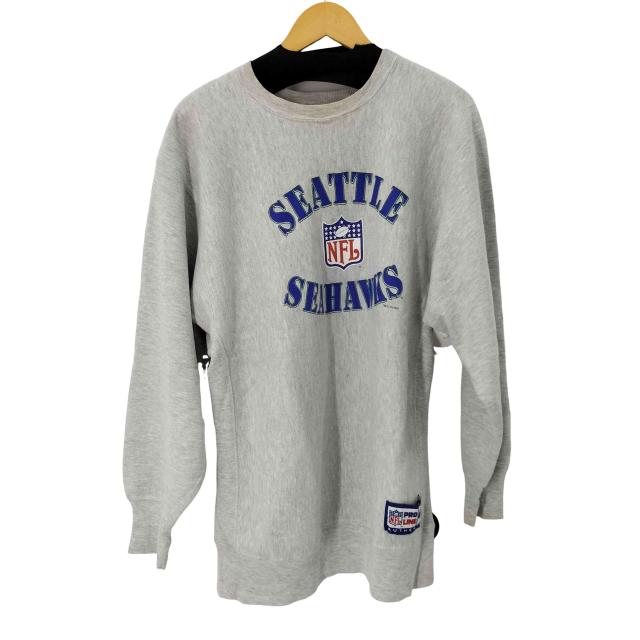 Champion(チャンピオン) 90S SEATTLE SEAHAWKS クルーネックスウェット メンズ 表記無 【中古】【ブランド古着バズストア】
