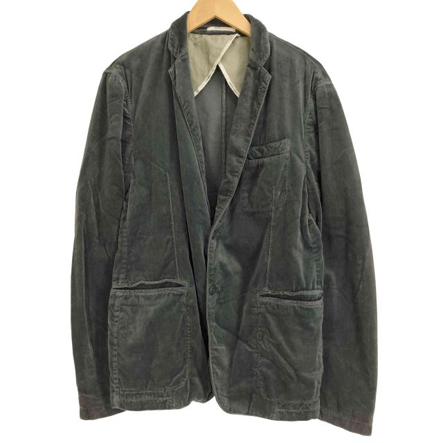 ARMANI COLLEZIONI(アルマーニコレツィオーニ) ベロア 2B テーラードジャケット メンズ EUR：50 【中古】【ブランド古着バズストア】