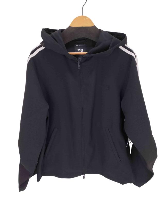 Y-3(ワイスリー) HOODED TRACK TOP 3-STRIPES レディース 2XS【中古】【ブランド古着バズストア】