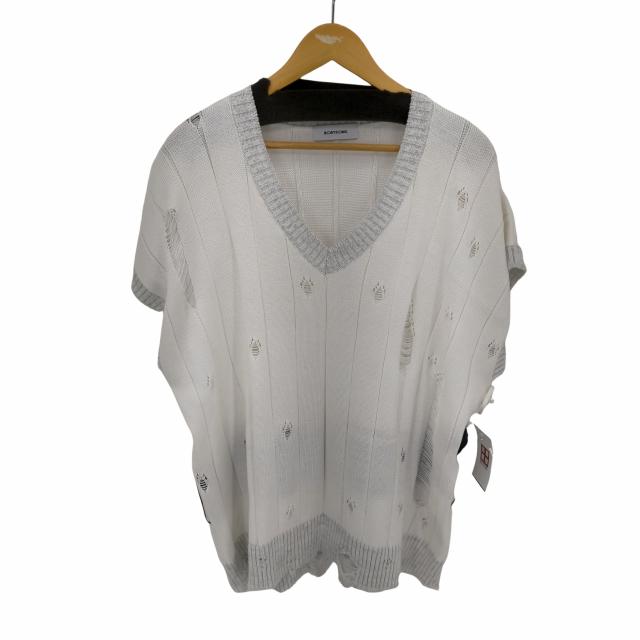 bodysong.(ボディソング) 23SS BUBBLEGUM DAMAGE KNIT VEST メンズ 表記無 【中古】【ブランド古着バズストア】