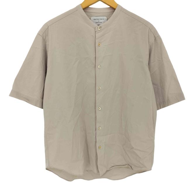 UNITED TOKYO(ユナイテッドトウキョウ) 21ss HI-STRETCHバンドカラーシャツ メンズ  2【中古】【ブランド古着バズストア】の通販は