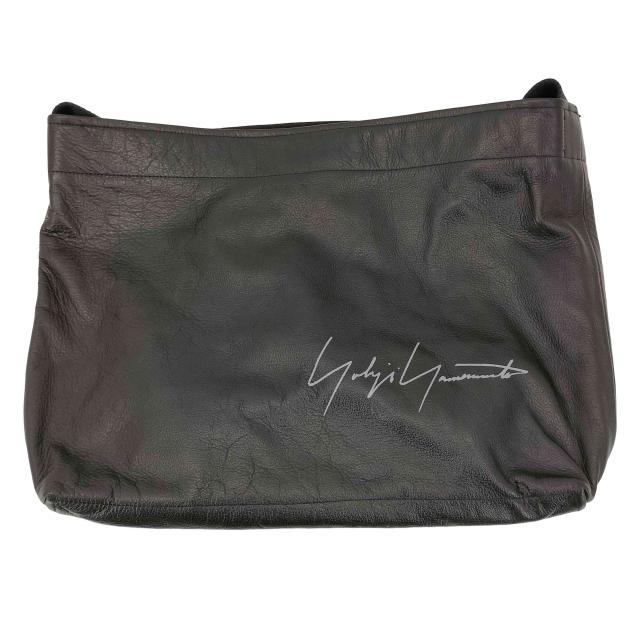 ヨウジヤマモト NOVELTY LEATHER CROSSBODY BAG