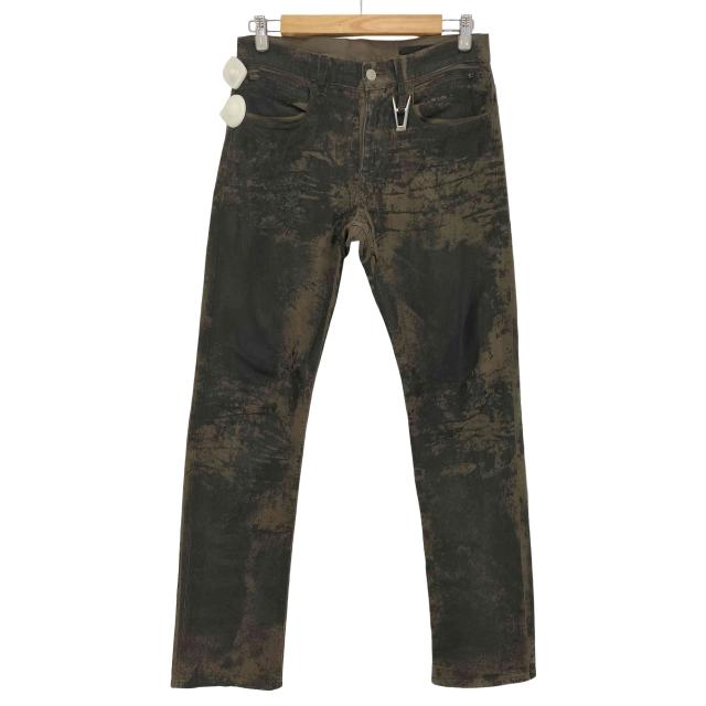 1017 ALYX 9SM(アリクス) TREATED 6 POCKET JEAN Bleach Coated Skinny Jeans ブリーチ コーティング スキニーデニム メンズ 表記無 【中古】【ブランド古着バズストア】
