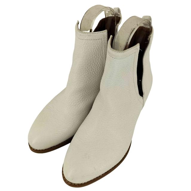 Jeffrey Campbell(ジェフリーキャンベル) Ibiza Last シボレザー Vカット ショートブーツ レディース EUR：38 【中古】【ブランド古着バズストア】