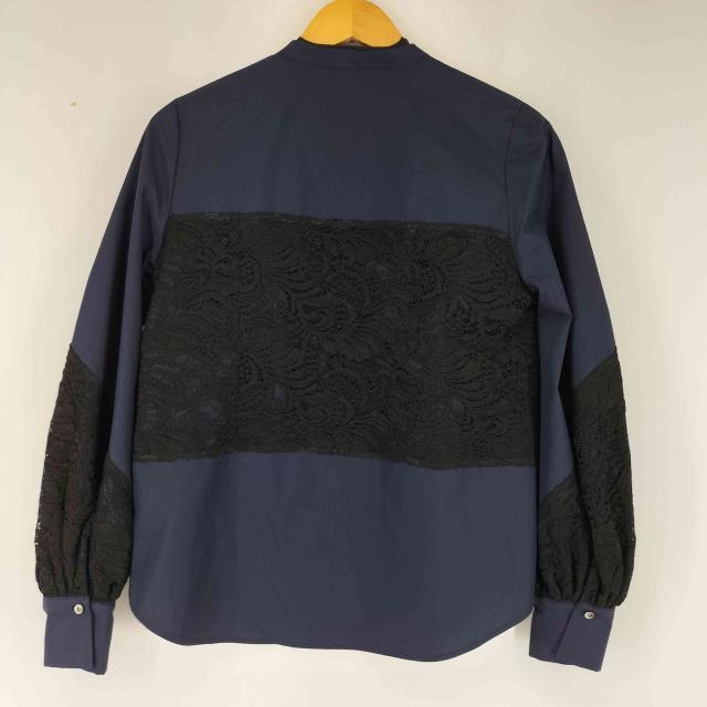 anuans ウェーブレースドッキングブラウス anuans(アニュアンス) ウェーブレースドッキングブラウス レディース