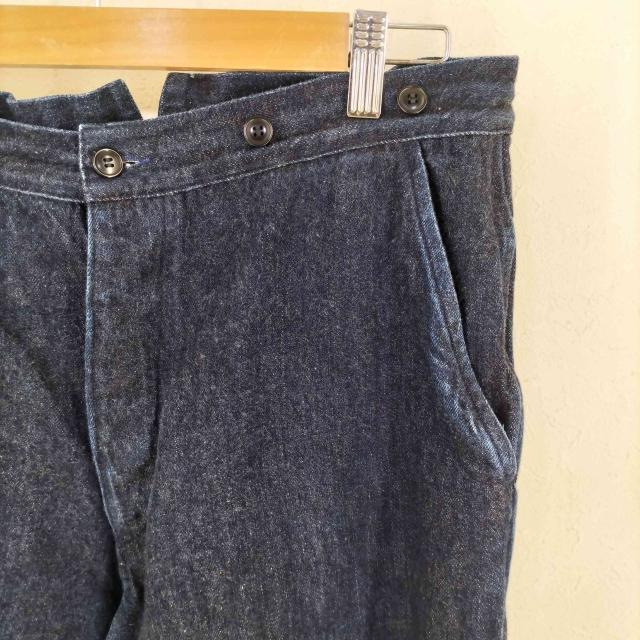 COMOLI(コモリ) 22AW デニムオーバーパンツ メンズ 0【中古