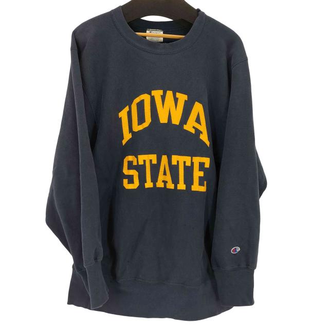 Champion(チャンピオン) 80s トリコタグ REVERSE WEAVE 2段 カレッジプリントスウェットプルオーバー メンズ JPN：XL 【中古】【ブランド古着バズストア】