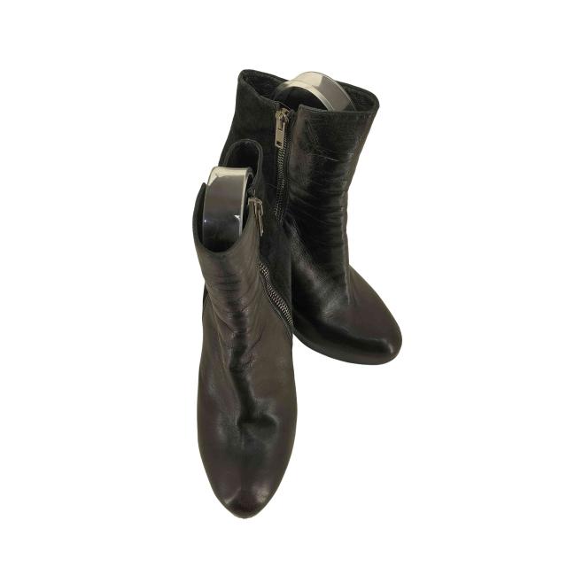 USED古着(ユーズドフルギ) {{GARETH PUGH}}スウェード切替ヒールブーツ レディース EUR：37 【中古】【ブランド古着バズストア】