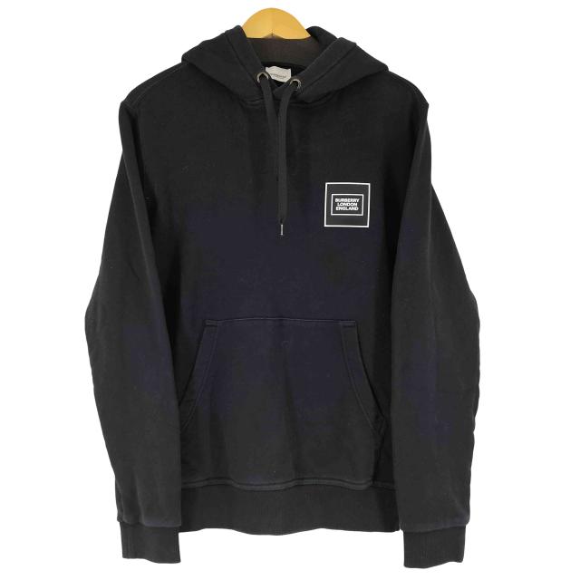 BURBERRY LONDON(バーバリーロンドン) FRONT LOGO HOODIE メンズ JPN：M 【中古】【ブランド古着バズストア】