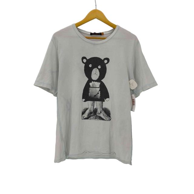 UNDERCOVERISM FOR REBELS(アンダーカバーイズム) KOSMIK CHILDREN コズミック チルドレン ベア プリント インサイドアウト Tシャツ メンズ JPN：2 【中古】【ブランド古着バズストア】