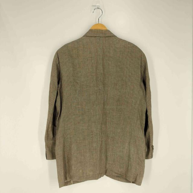 BANANA REPUBLIC(バナナリパブリック) 90S USA製 IMPORT FABRIC グレンチェック リネンテーラードジャケット メンズ 40R【中古】【ブランド古着バズストア】_1