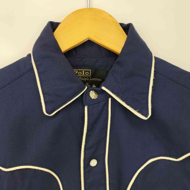 Polo by RALPH LAUREN(ポロバイラルフローレン) Naiomi Glasses ウエスタンシャツ メンズ JPN：XS 【中古】【ブランド古着バズストア】の通販は