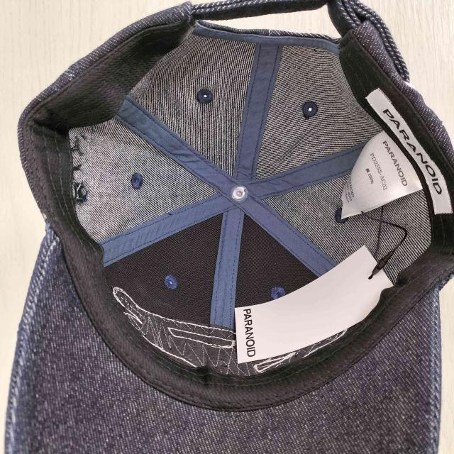 PARANOID(パラノイド) 25SS WASHED DENIM CAP メンズ 表記無 【中古】【ブランド古着バズストア】 PARANOID(パラノイド) 25ss Washed Denim Cap メンズ 表記無 【中古