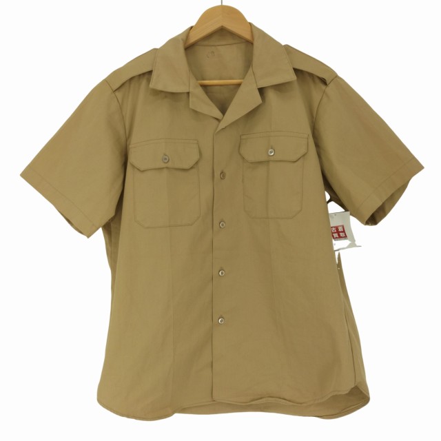 US ARMY(ユーエスアーミー) 70S SHIRT MEN'S SHORT SLEEVE TAN 445