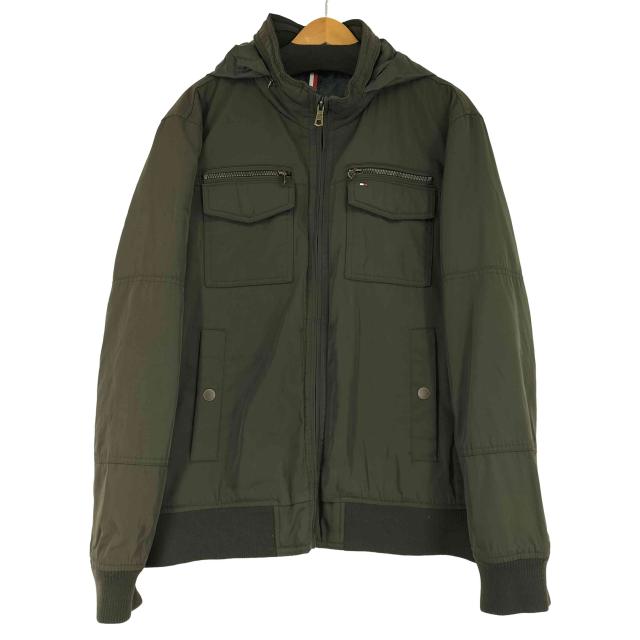 TOMMY HILFIGER(トミーヒルフィガー) ナイロンフーデッドジャケット メンズ JPN：XL 【中古】【ブランド古着バズストア】の通販は