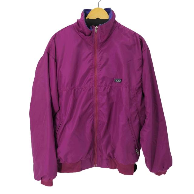 patagonia(パタゴニア) MADE IN USA シェルドシンチラジャケット 裏地フリース ナイロンジャケット メンズ JPN：L 【中古】【ブランド古着バズストア】