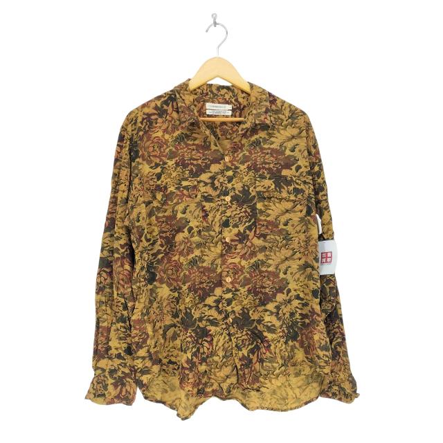 USED古着(ユーズドフルギ) {{CLUBMONACO}} 総柄フラップポケットレーヨンシャツ メンズ  L【中古】【ブランド古着バズストア】