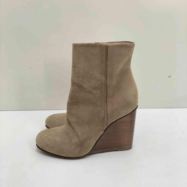 Maison Martin Margiela(メゾンマルタンマルジェラ) スウェードレザー クリアソール ウェッジソール ブーツ archive レディース 22.5【中古】【ブランド古着バズストア】_1