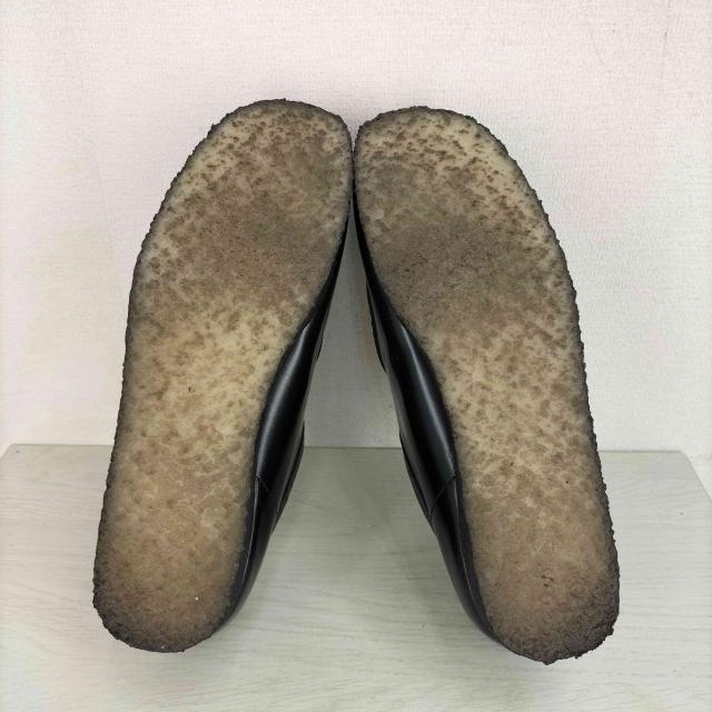 Clarks(クラークス) Wallabee Black HiShine Leather メンズ JPN：27.5 【中古】【ブランド古着バズストア】_3