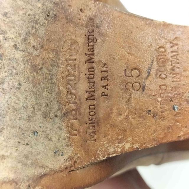 Maison Martin Margiela(メゾンマルタンマルジェラ) スウェードレザー クリアソール ウェッジソール ブーツ archive レディース 22.5【中古】【ブランド古着バズストア】_5