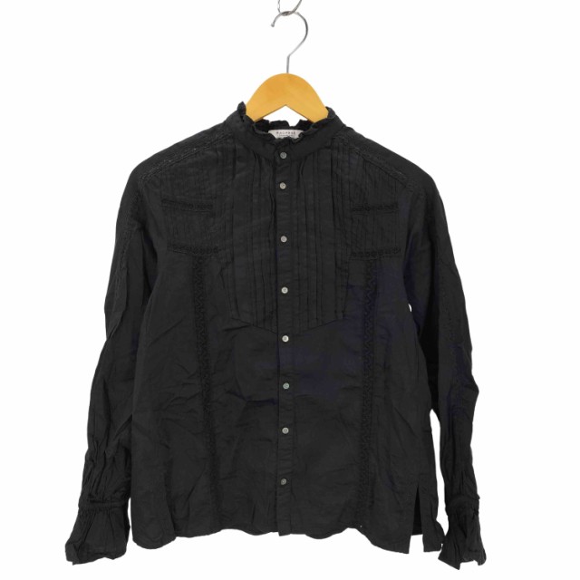 MACPHEE(マカフィー) ビンテージローン スタンドカラーブラウス レディース  36【中古】【ブランド古着バズストア】