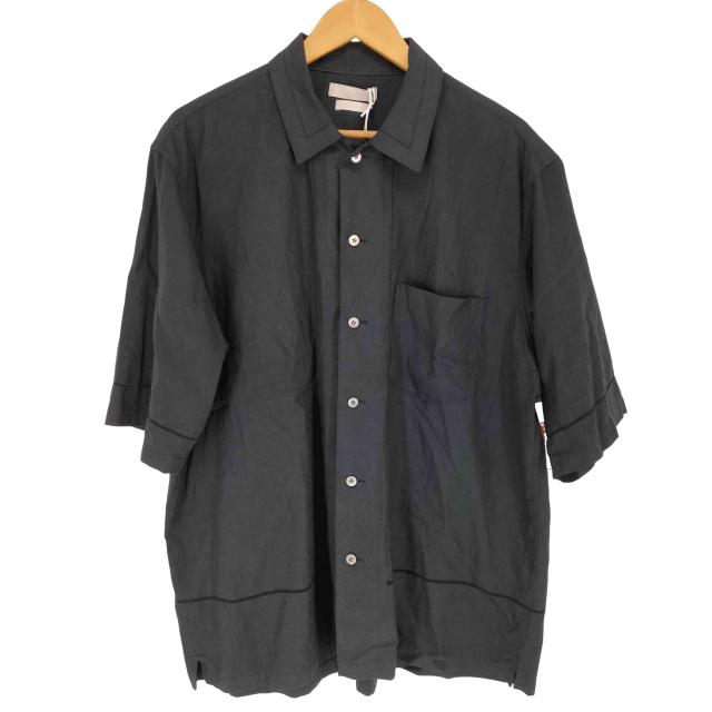 YOKE(ヨーク) 24SS EMBROIDERY OPEN COLLAR SHIRT メンズ  4【中古】【ブランド古着バズストア】