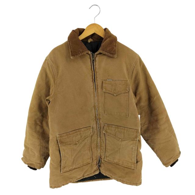 Carhartt(カーハート) 80S ジップアップ キルティング ワーク ダックジャケット メンズ import：M 【中古】【ブランド古着バズストア】