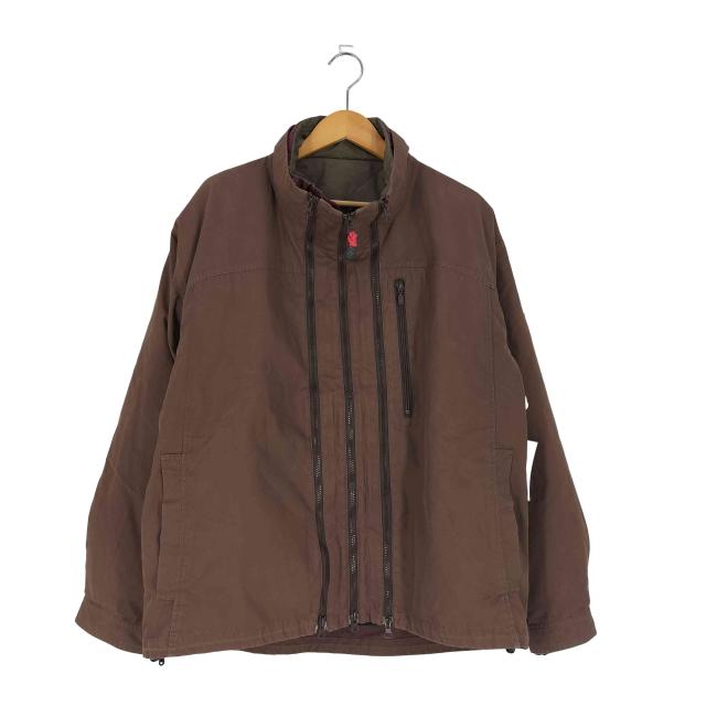 FJALL RAVEN(フェールラーベン) 中綿ライナー付き 裾ドローコード 多重ジップブルゾン メンズ  LL【中古】【ブランド古着バズストア】