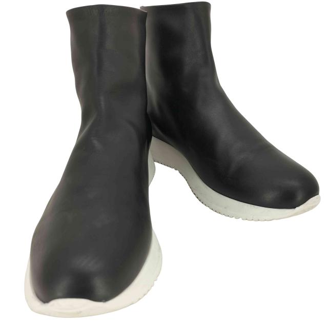 Gianvito Rossi(ジャンビトロッシ) イタリア製 ジップアップ レザー 